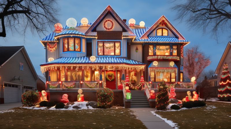 Christmas Lights Installation in Kansas City, KS