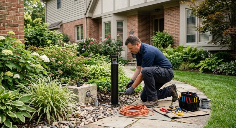 Outdoor Lighting Installation in Orem, UT