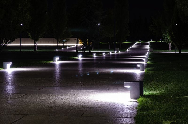 Sidewalk Lighting Installation in Provo, UT